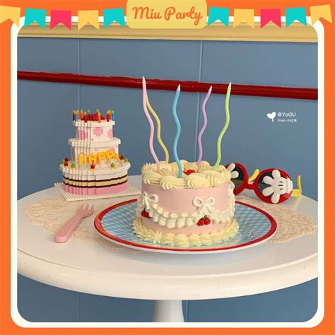 B T Ng N N T O Banner Happy Birthday C M B Nh Kem Trang Tr Sinh Nh T Hot Trend Miu Party