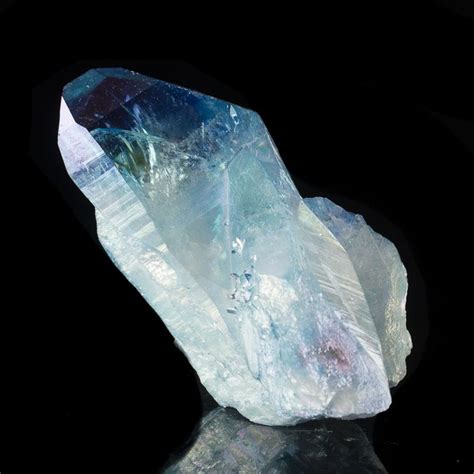 4.4" Brilliant Turquoise Blue AQUA AURA QUARTZ Terminated Crystals Peru for sale | eBay