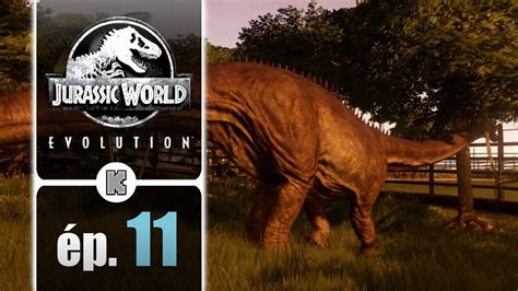 FR Jurassic World Evolution gameplay ép 11 de la campagne lets