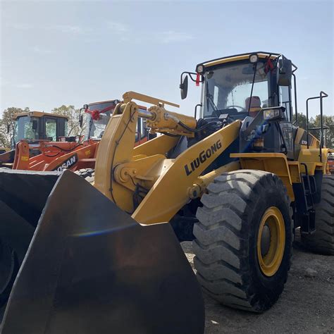 Hot The Used Liugong H Wheel Loader Originally From The China Is In