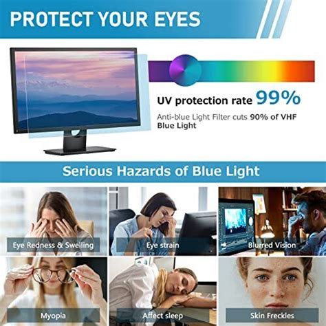 Pack Inch Universal Blue Light Blocking Screen Pack Diagonal