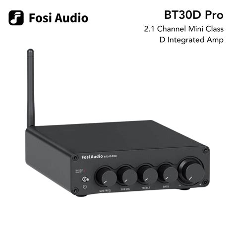 Jual Fosi Audio BT30D Pro Bluetooth 5 0 Sound Power Amplifier 2 1