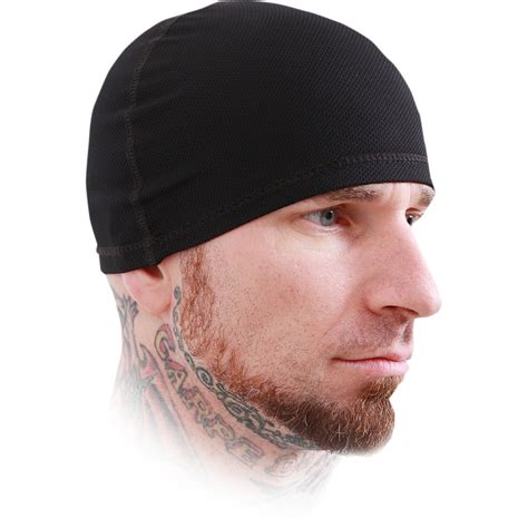 Schampa Coolskin Skull Cap Black