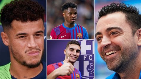 Coutinho Leaves Barcelona To Join Aston Villa Ansu Fati Ferran