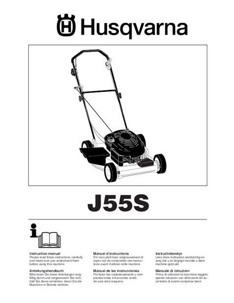 Husqvarna Lawn Mower J55S User's Guide | ManualsOnline.com