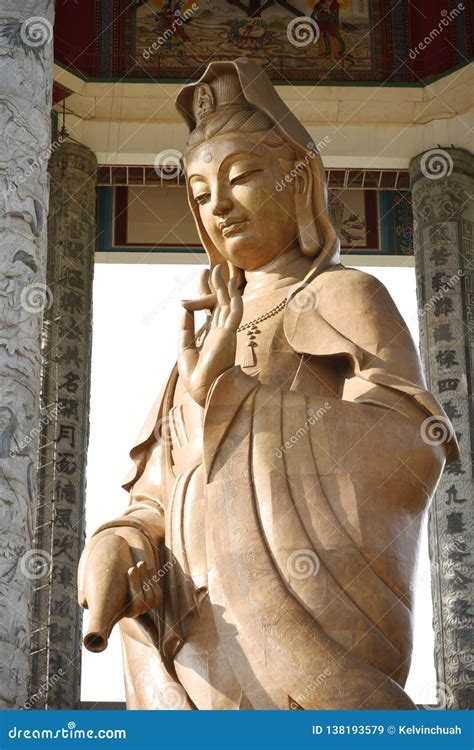 Guan Yin statue stock image. Image of asia, culinary - 138193579