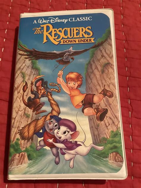 The Rescuers Down Under 1991 Vhs