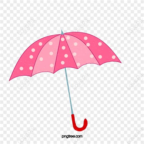 Cartoon Hand Painted Pink Cute Umbrellacute Paintingsumbrellas