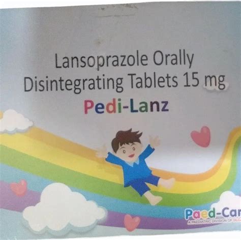 Pedi Lanz Lansoprazole Orally Disintegrating Tablet 15 Mg At ₹ 69box In Bengaluru