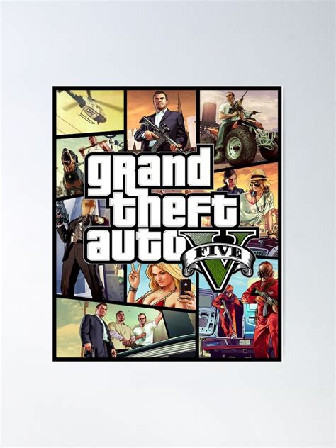 "Game - Grand Theft Auto" Poster for Sale by mattilynn | Redbubble