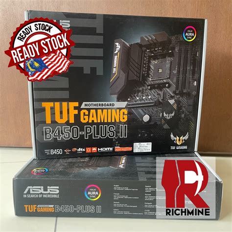 新品未開封 ASUS TUF B450 PLUS GAMING motherboard Socket AM4 ATX AMD B blog