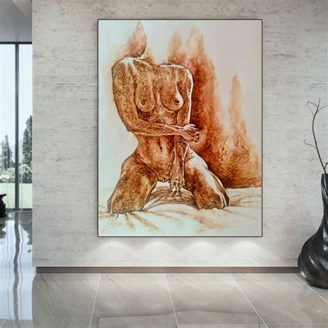 Sexy Art Naked Woman Wall Decor Nude Canvas Gift Sexy Woman Painting Wall Art Canvas Canvas