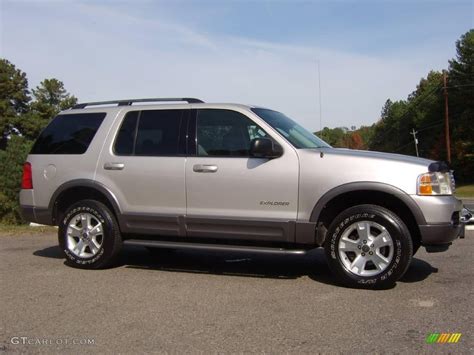 2004 Silver Birch Metallic Ford Explorer Xlt 4x4 20229472 Photo 12 Car Color