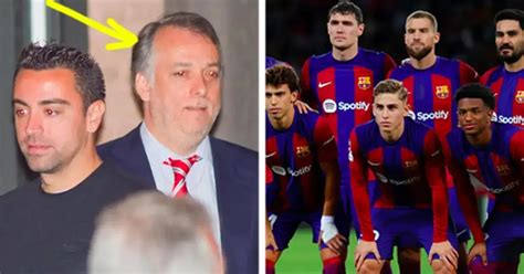 Cómo La Mano Derecha De Joan Laporta Desautorizó A Xavi Ante Los