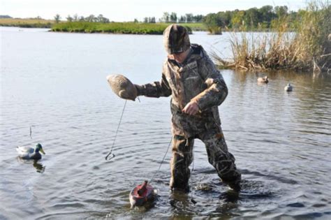 Free picture: young boy, hunter, duck, hunting, gear