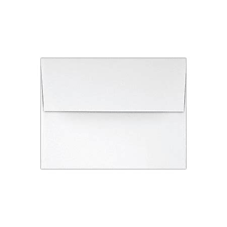 LUX Invitation Envelopes A2 Peel Press Closure White Pack Of 1000 ODP