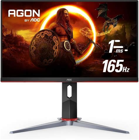 Amazon.com: AOC 24G2SP 24" Frameless Gaming Monitor, Full HD IPS, 165Hz ...
