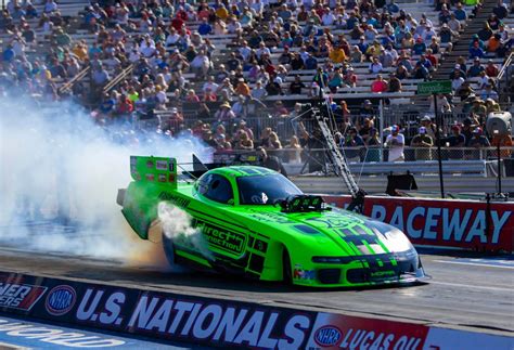 Post Race NHRA U S Nationals Matt Hagan Racing