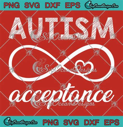 Autism Acceptance Symbol SVG - Acceptance Autism Awareness SVG PNG ...