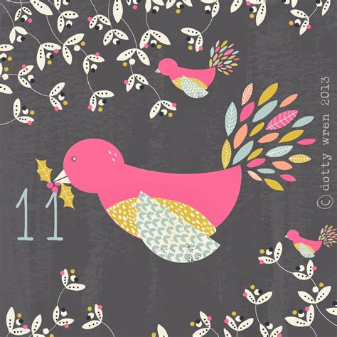 dottywrenstudio: advent calendar...day 11