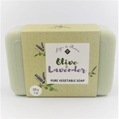 Lepi De Provence French Milled Bar Soap Olive And Lavender