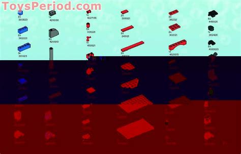 LEGO Bikini Bottom Express Instructions And Parts List