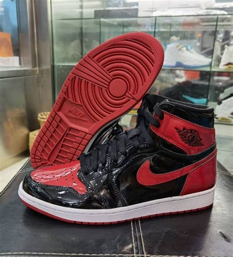 Air Jordan 1 Bred Patent Leather 555088 063 Release Date Sbd