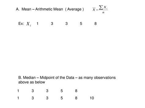 Descriptive Measures Descriptive Measure A Unique Measure Of A Data