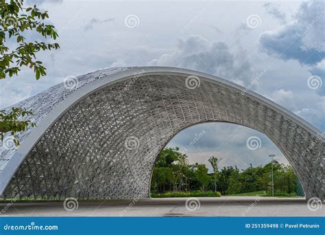 arch structure  aged building royalty  stock image