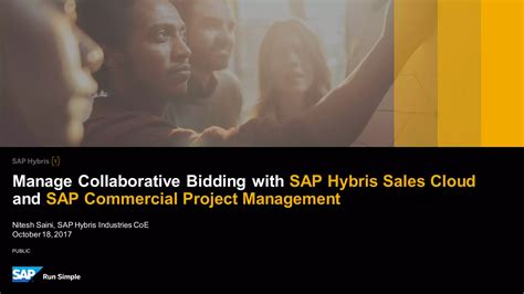 Manage Collaborative Bidding With Sap Hybris Sales Cloud And Sap