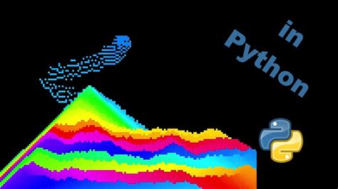 Falling Sand Simulation In Python And Pygame Youtube