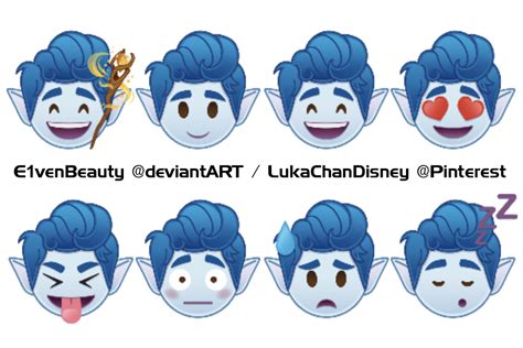 Ian As An Emoji X8 Drawing By Disney Onward Disney Emoji Blitz