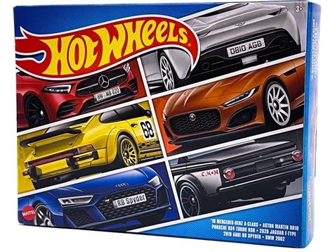 Hot Wheels Legends tématický angličák Evropští závoďáci 6ks Legenio Specialista na
