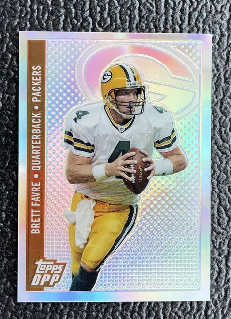 Brett Favre Topps Draft Picks Prospects Chrome Bronze Refractor