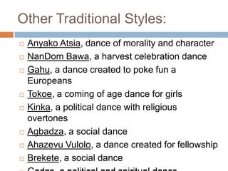 Traditional african dance | PPT