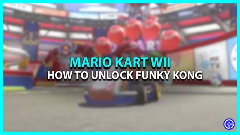 How To Get Funky Kong In Mario Kart Wii - Gamer Tweak