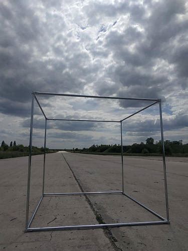 Агітаційний куб, рекламний куб, каркас в формі куба для агітації ...