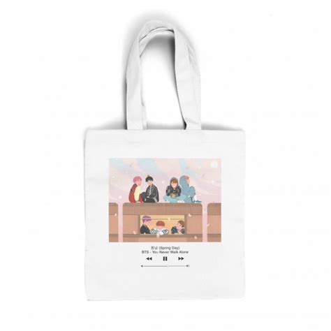 Túi Tote Bts Spring Day Merchie