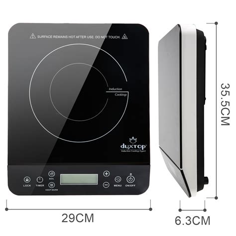 Duxtop Portable Induction Cooktop Countertop Burner Induction Hot Plate With LCD Sensor Touch