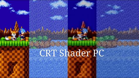 Reshade Custom Crt Shaders For Pc Games Youtube