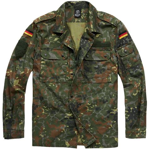 Brandit Bundeswehr Feldbluse Flecktarn L Outdoorfan De Bundeswehr