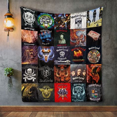 Motorhead 2 Album Covers Blanket Gift Idea For Fan – Gift4Fan – The ...