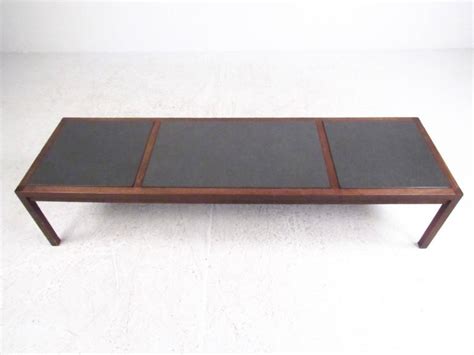 Mid-Century Modern Slate Top Coffee Table For Sale at 1stDibs | vintage ...