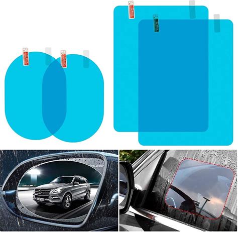 HSR Car Accessories Rearview Mirror Film Rainproof Waterproof Mirror