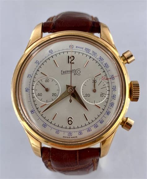 Eberhard Co Chronograph NOS Men 1960 1969 Catawiki