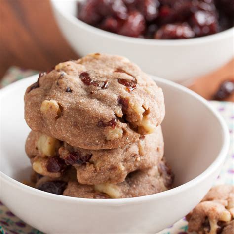 Mocha Walnut Cherry Cookies Wanna Come With