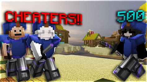 BEATING BLATANT CHEATERS In HYPIXEL BEDWARS 500 Star Prestige D