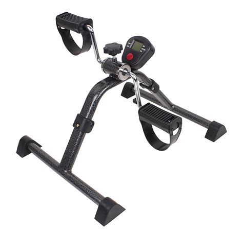 Carex Foldable Under Desk Exercise Bike - Desk Bike With Digital Display For Arms And Legs ...