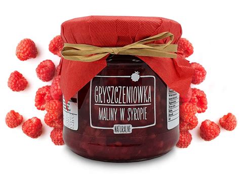 Gryszczeniówka Owoce w Syropie Maliny 190g Inny producent Sklep