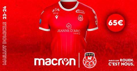 Kit Officiel Maillot Domicile Fc Rouen